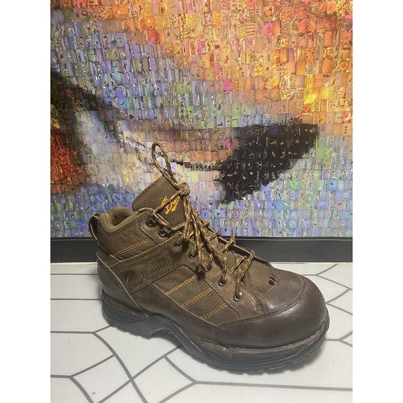 Danner Terra Force Hiker Brown/Orange Mens 9 Waterproof Boots main image 9